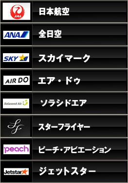航空会社一覧